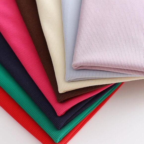 Women’s Sleeveless Ribbed Tank Top High Neck Summer Casual Fit - Picture 7 of 7